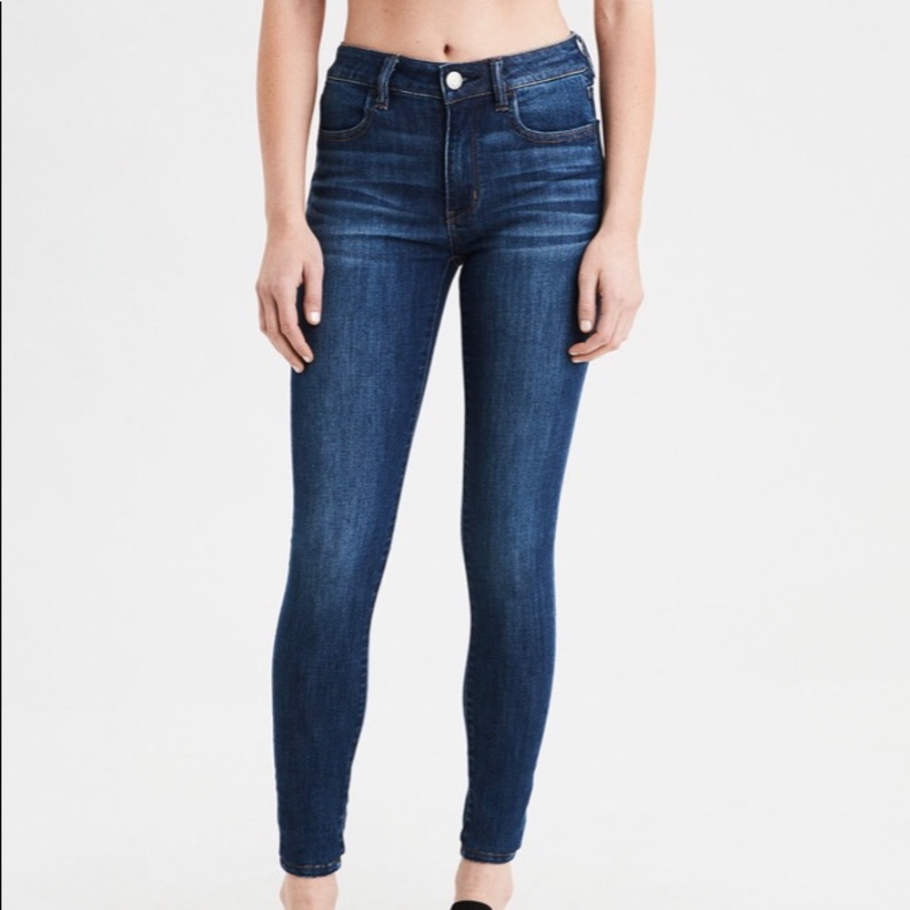 High-waisted Jeggings